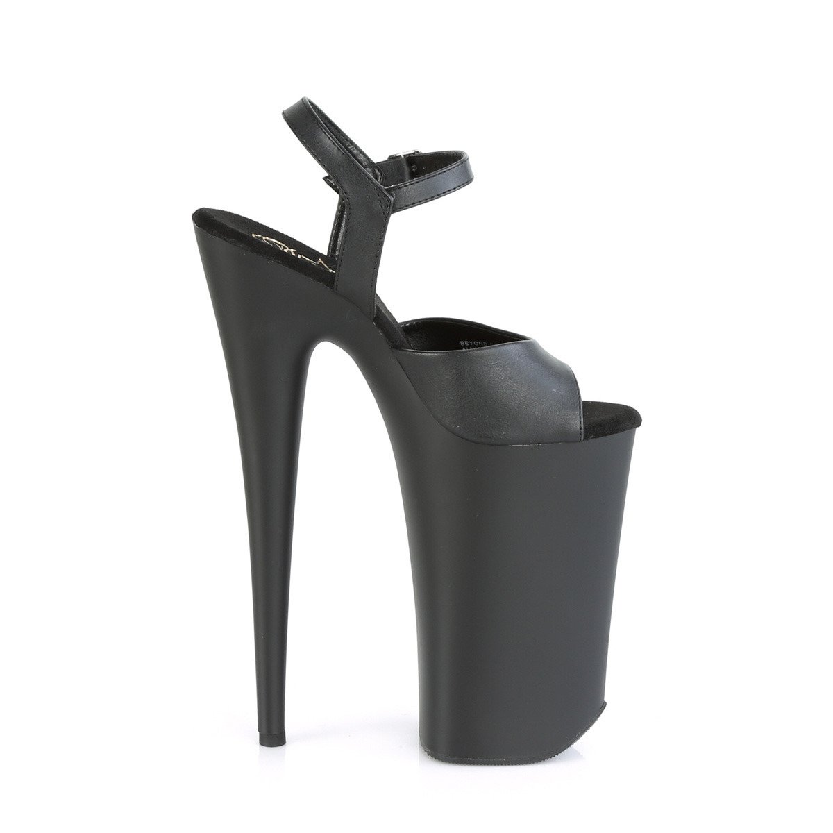 Pleaser Beyond-009 BPU/M - Black High-Platform Sandals