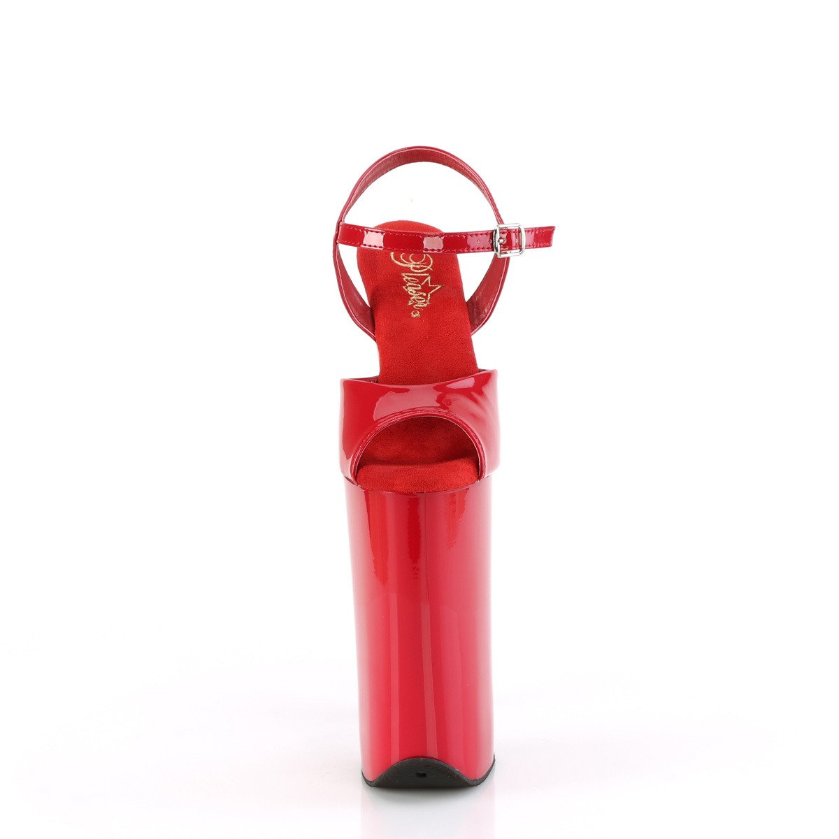 Pleaser Beyond-009 R/M - Red High-Platform Sandals