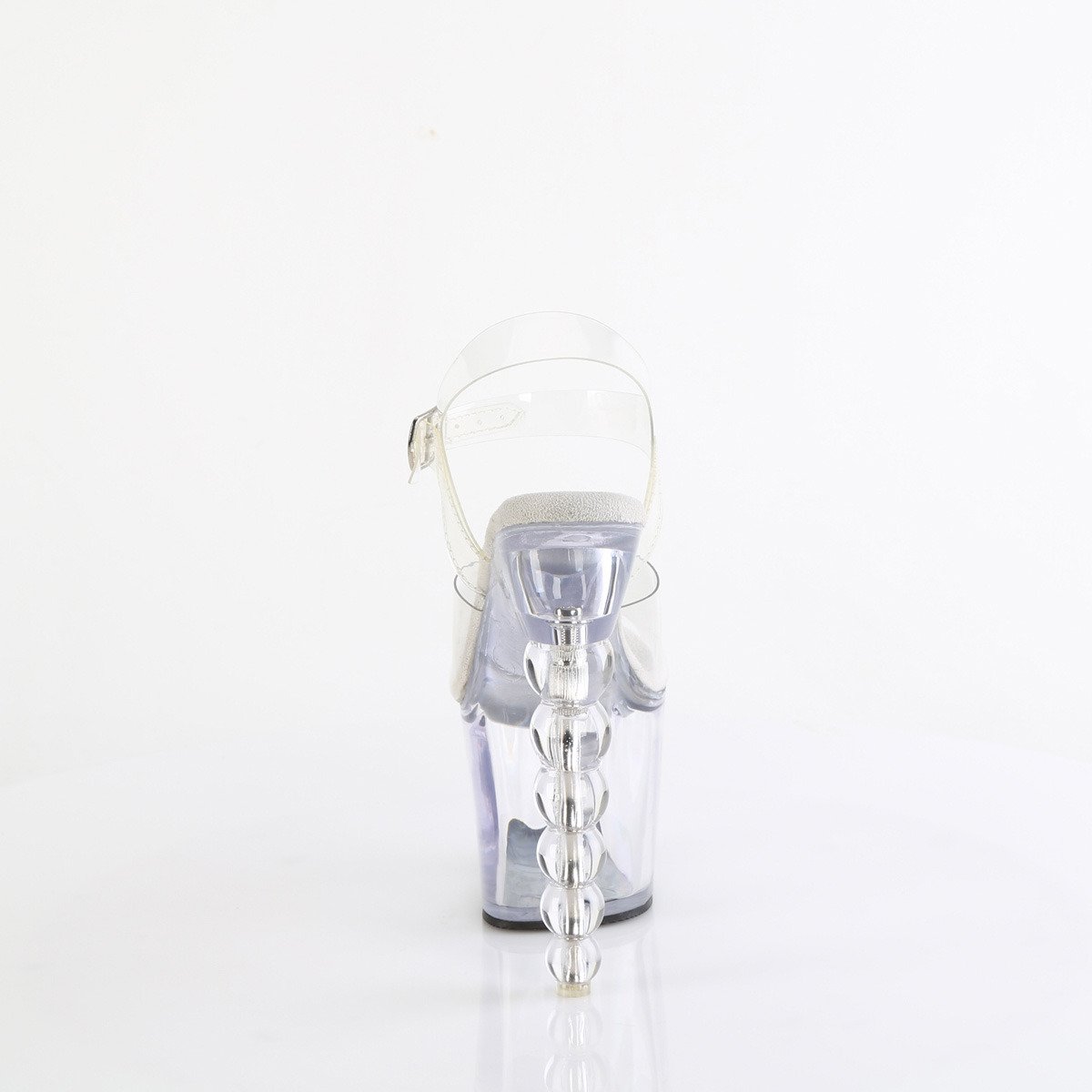 Pleaser Bliss-708 C/M - Clear High-Platform Sandals