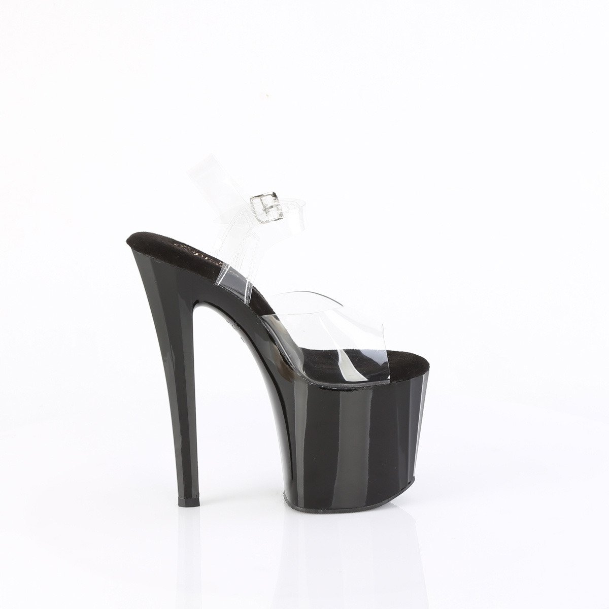 Pleaser Enchant-708 C/B - Clear High-Platform Sandals