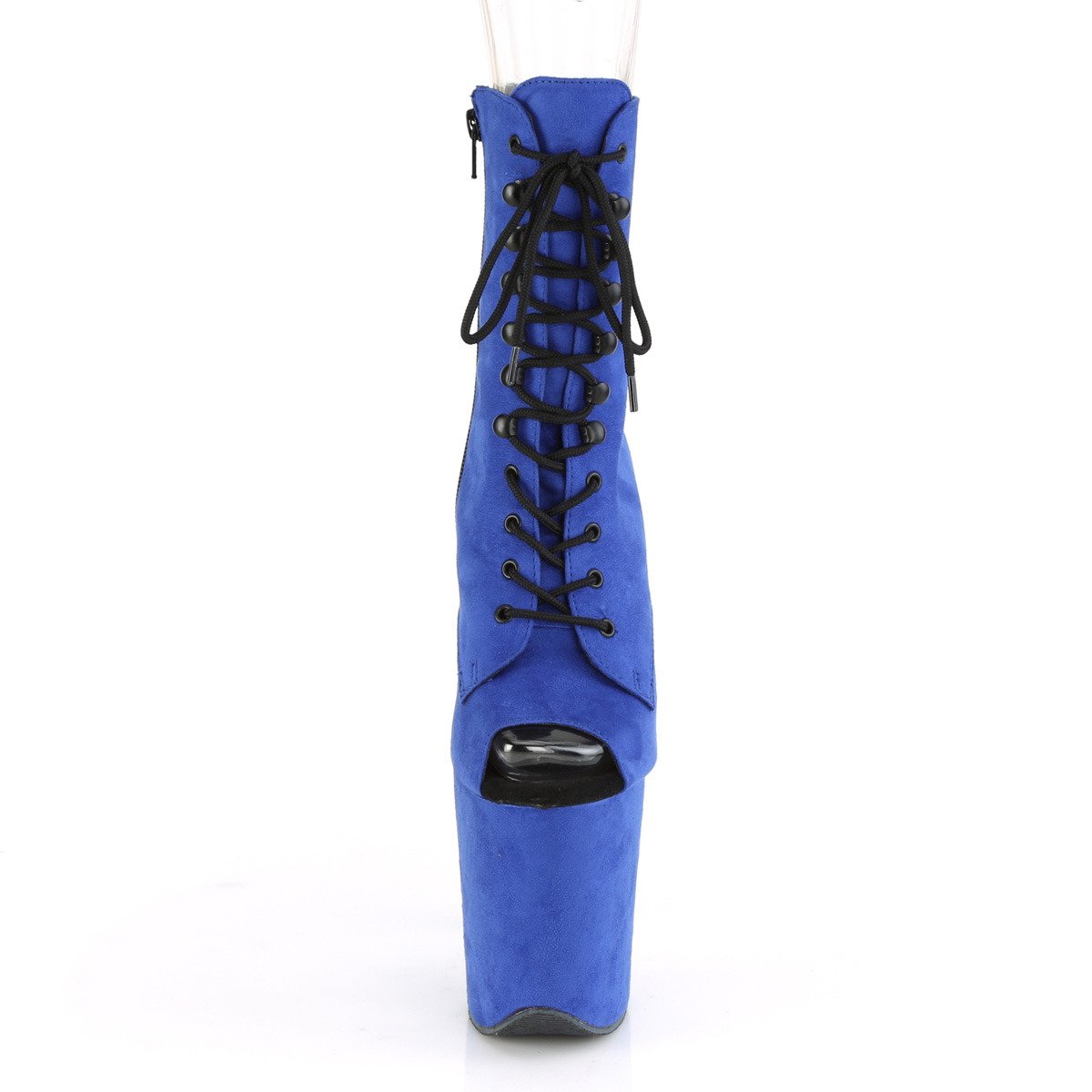 Pleaser Flamingo-1021FS RYBLFS/M - Blue High-Platform Ankle Boots