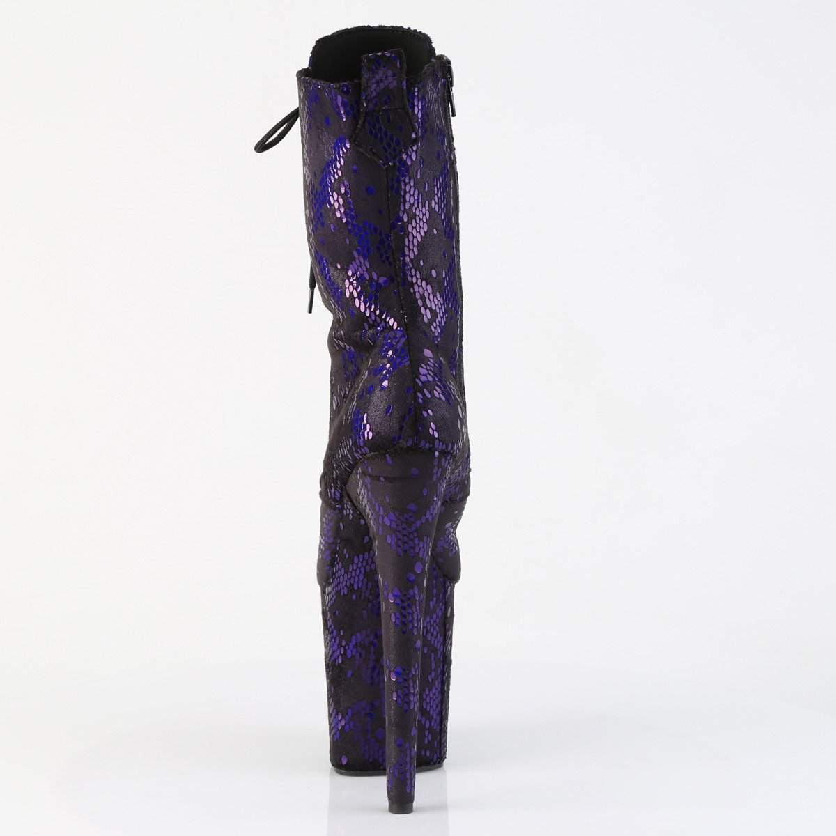 Pleaser Flamingo-1040SPF BLMFA/M - Violet High-Platform Ankle Boots