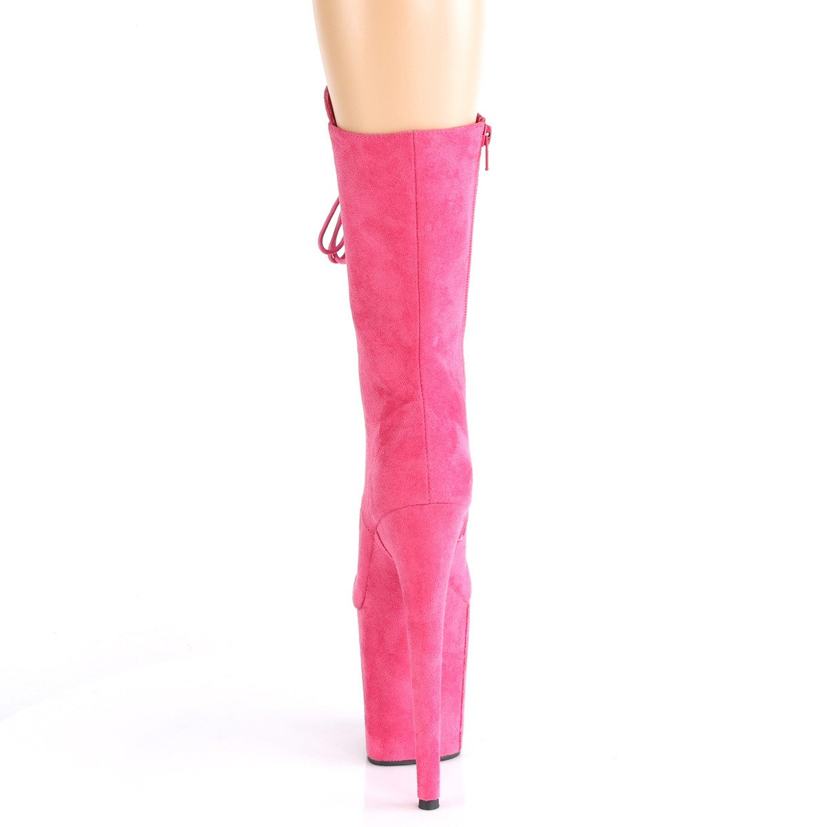 Pleaser Flamingo-1050FS HPFS/M - Pink High-Platform Ankle Boots