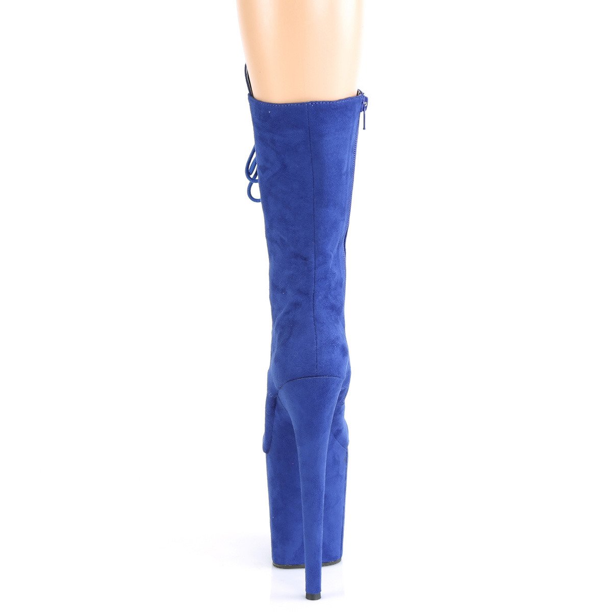 Pleaser Flamingo-1050FS RYBLFS/M - Blue High-Platform Ankle Boots