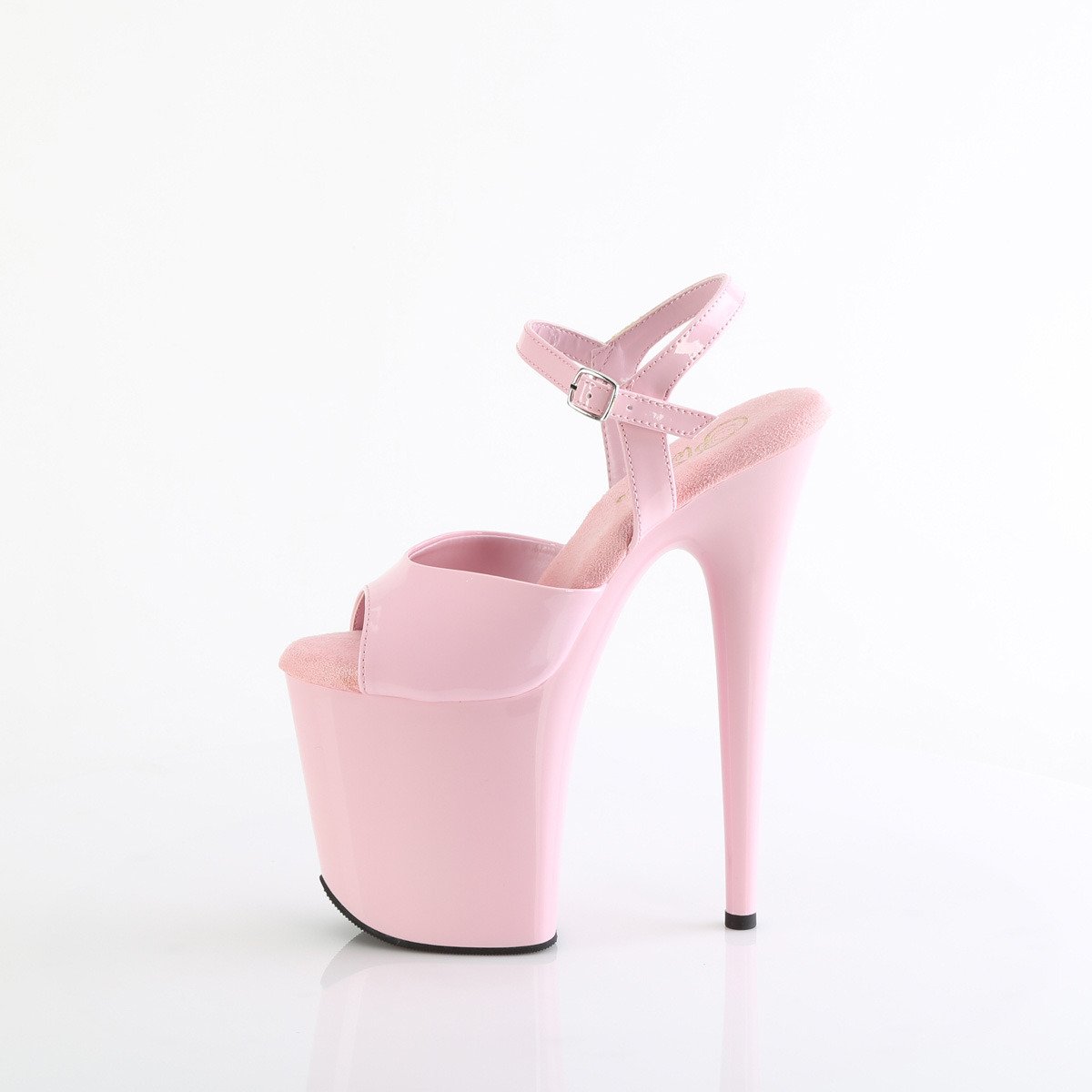 Pleaser Flamingo-809 BP/M - Shiny Pink High-Platform Sandals