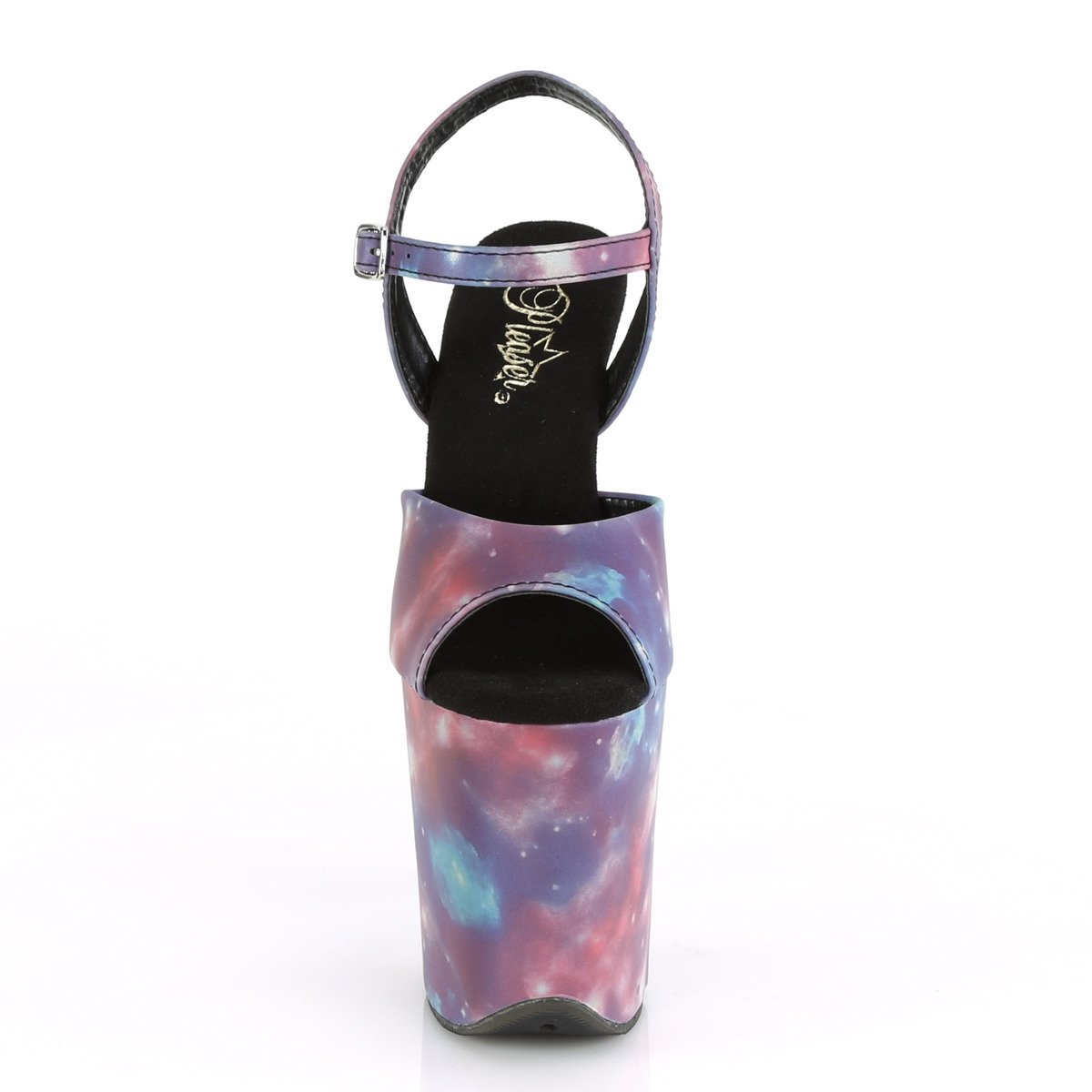 Pleaser Flamingo-809REFL PP-BLU/M - Violet High-Platform Sandals