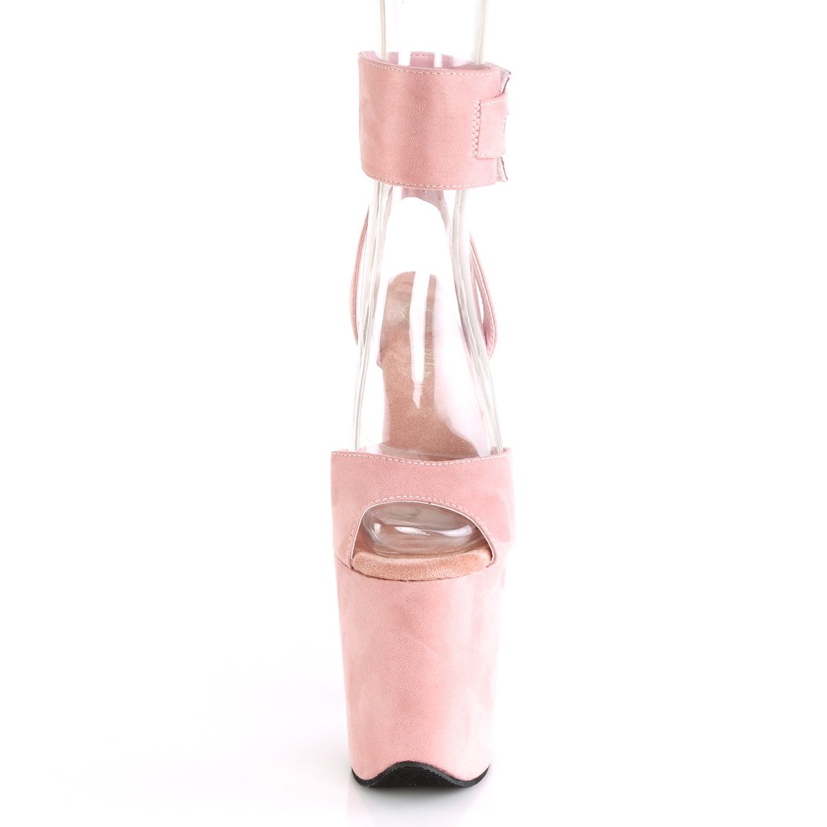 Pleaser Flamingo-891 PNMF/M - Pink High-Platform Ankle Strap Heels