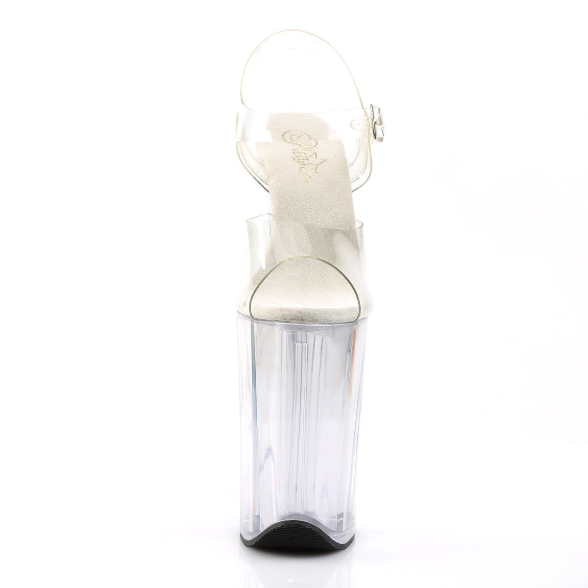 Pleaser Infinity-908 C/M - Clear High-Platform Sandals