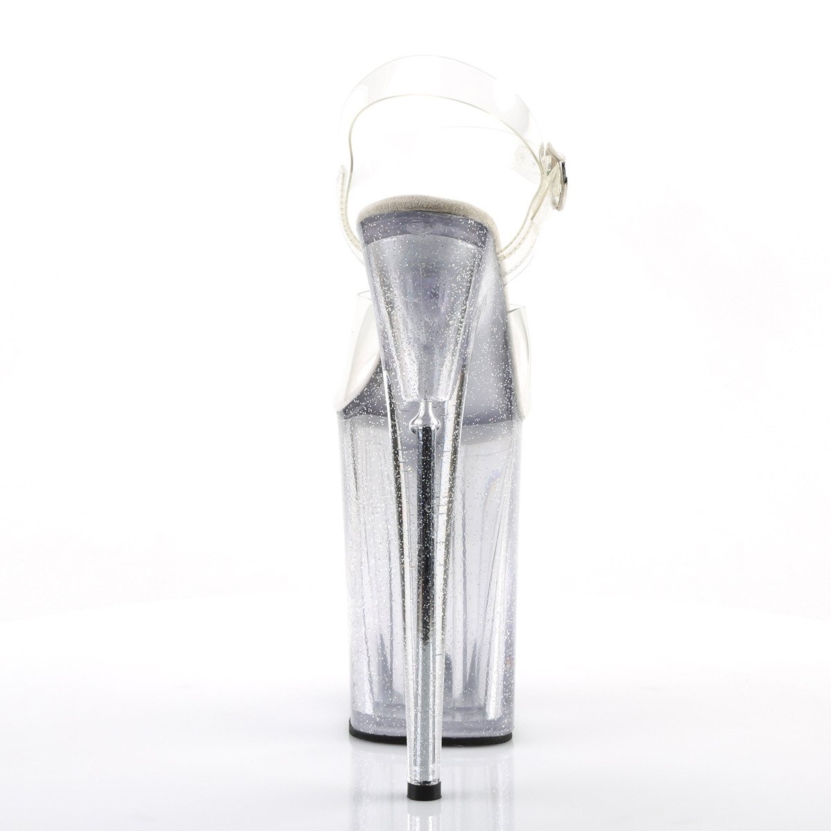 Pleaser Infinity-908MG C/M - Clear High-Platform Sandals