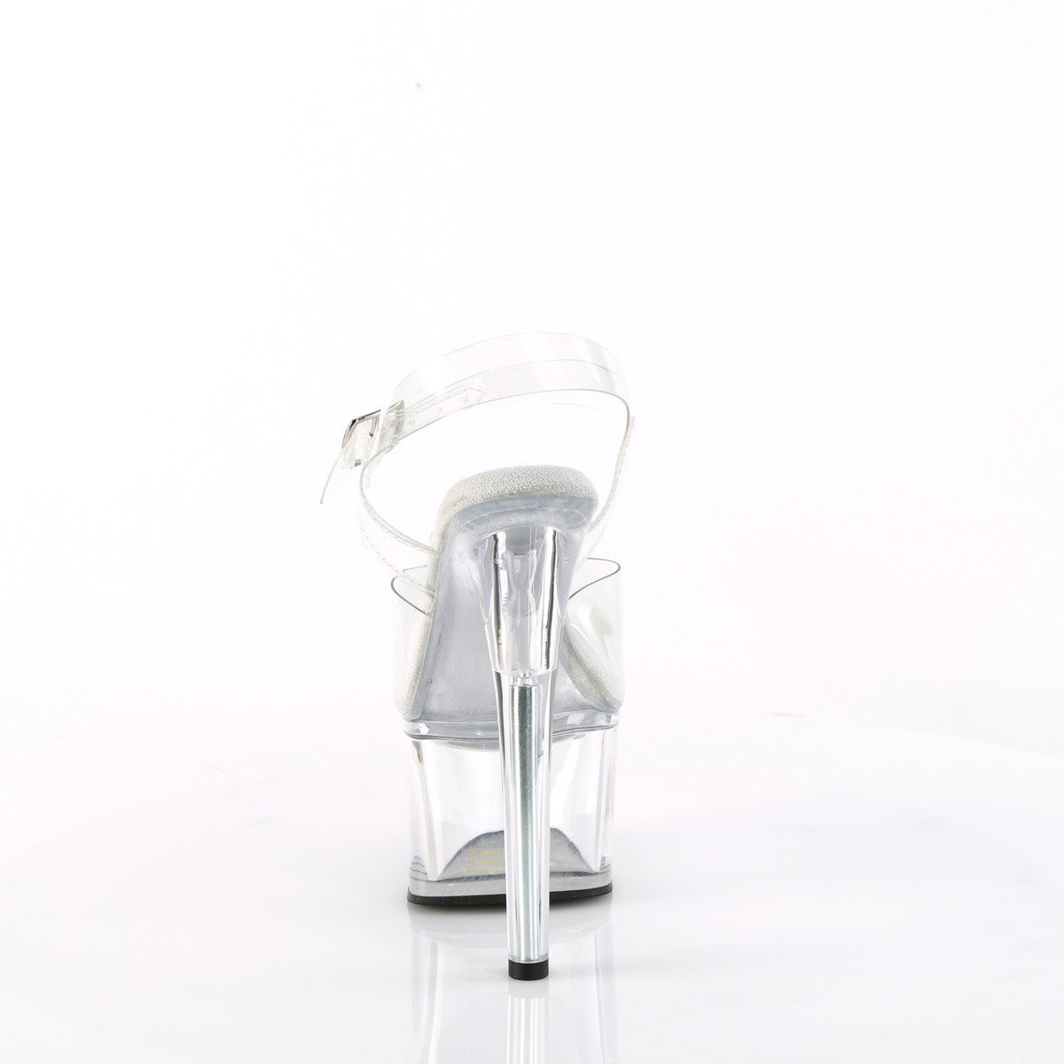 Pleaser Passion-708 C/M - Clear High-Platform Sandals