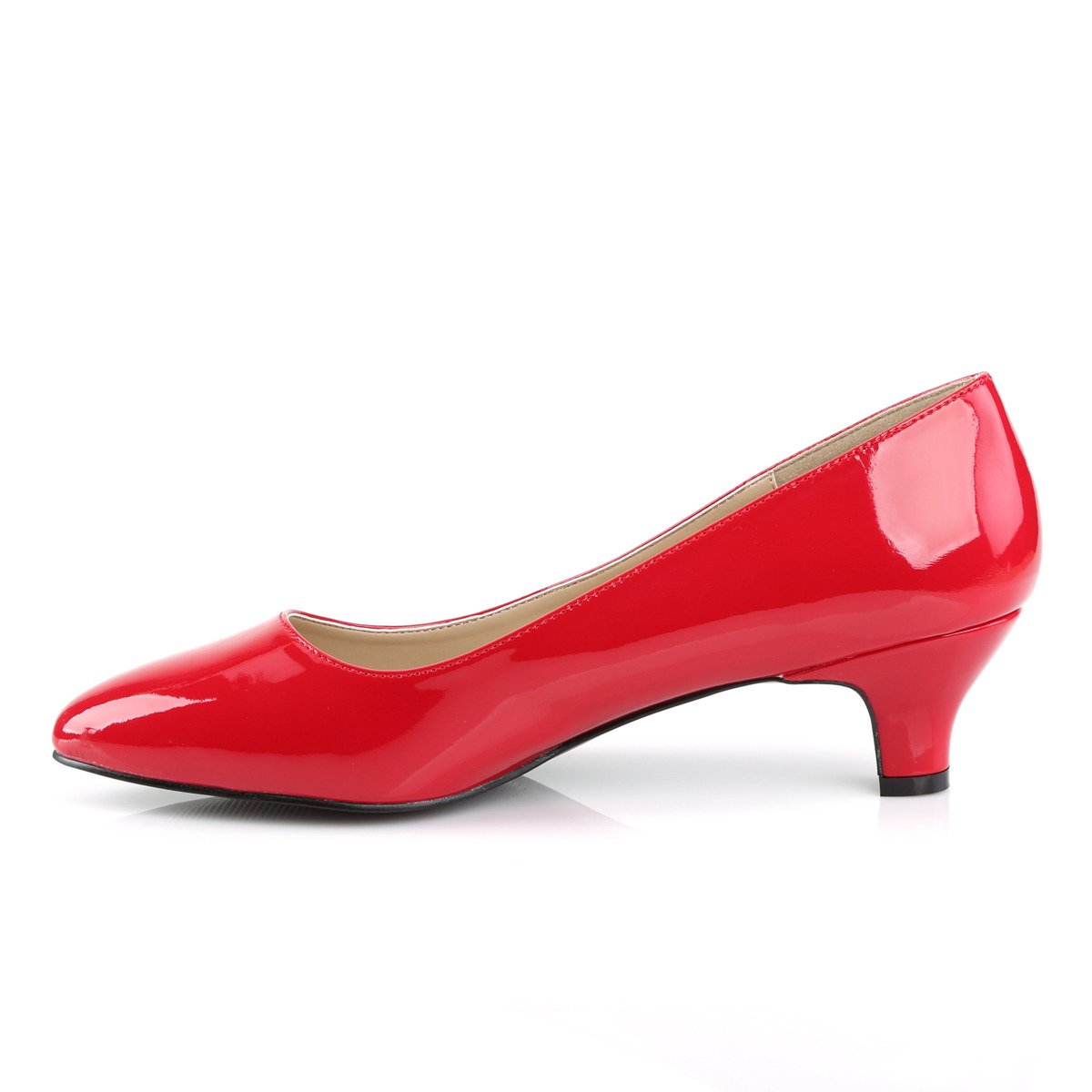 Pleaser Pink Label Fab-420 R - Shiny Red Stilettos