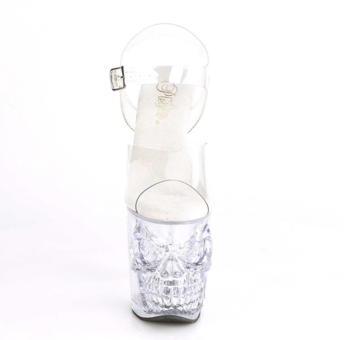 Pleaser Rapture-808 C/M - Clear High-Platform Sandals