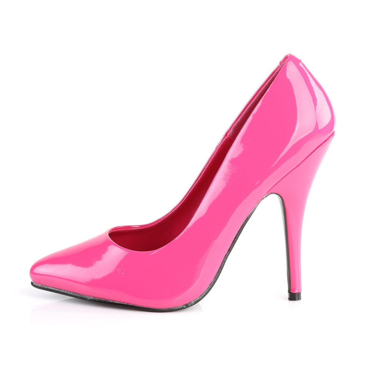 Pleaser Seduce-420 HP - Shiny Pink High-Heel Stilettos