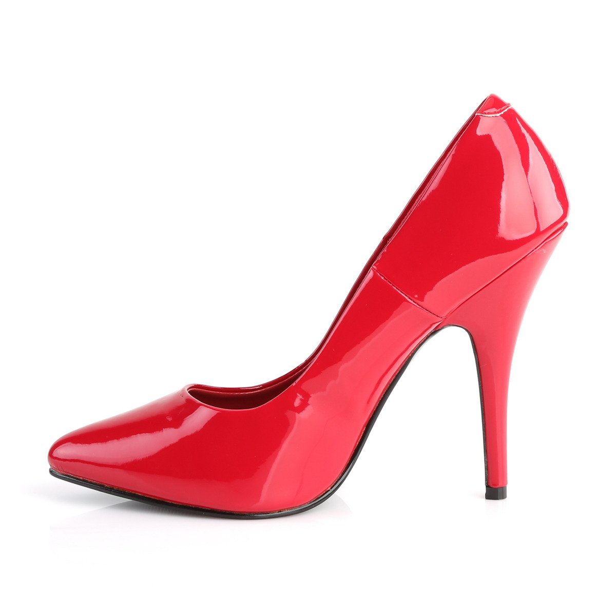 Pleaser Seduce-420 R - Shiny Red High-Heel Stilettos