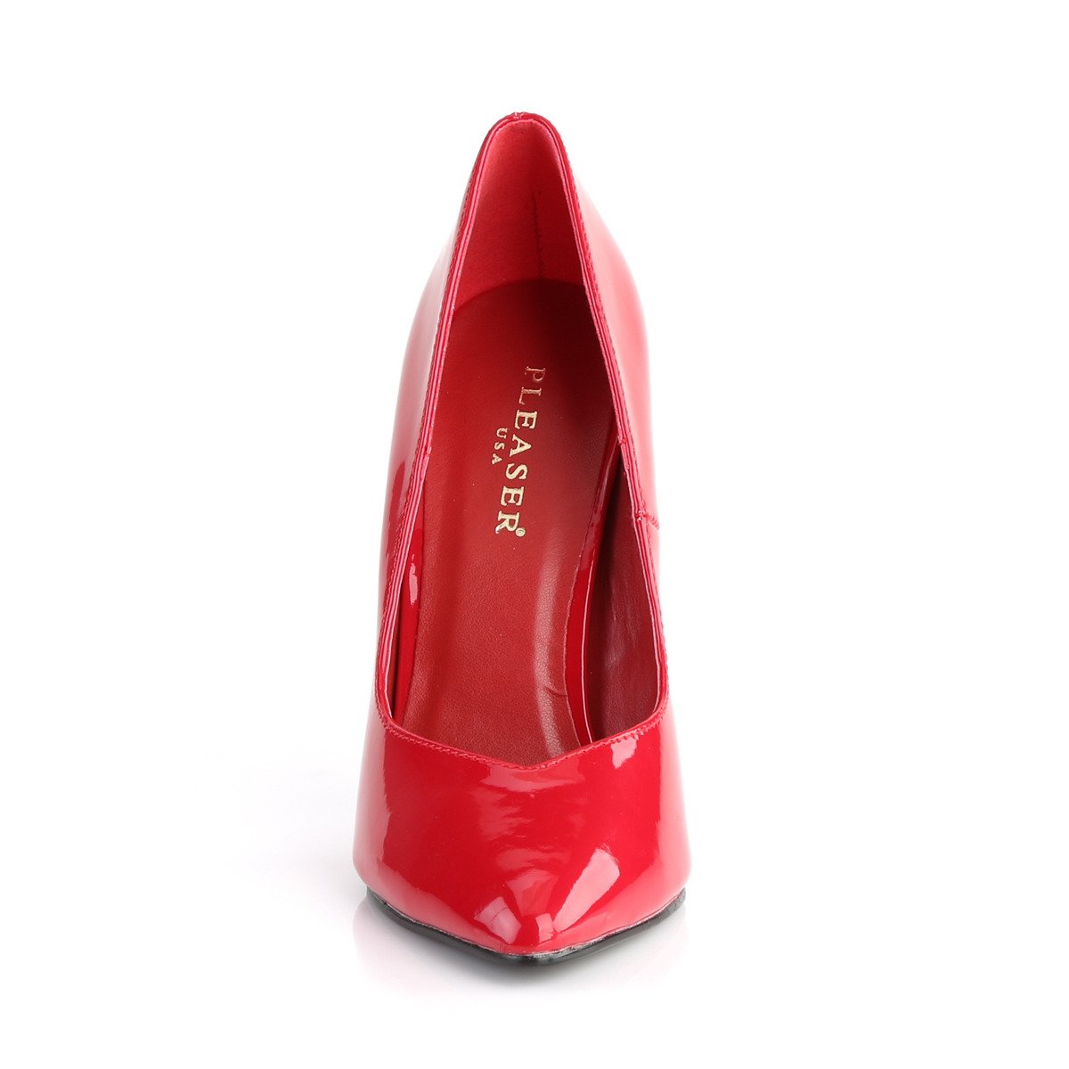 Pleaser Seduce-420V R - Shiny Red High-Heel Stilettos