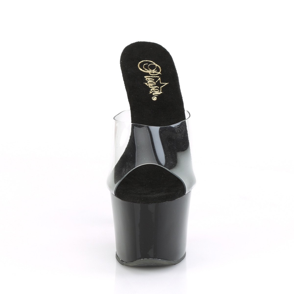 Pleaser Sky-301CRS C/B-RRS - Clear High-Platform Sandals