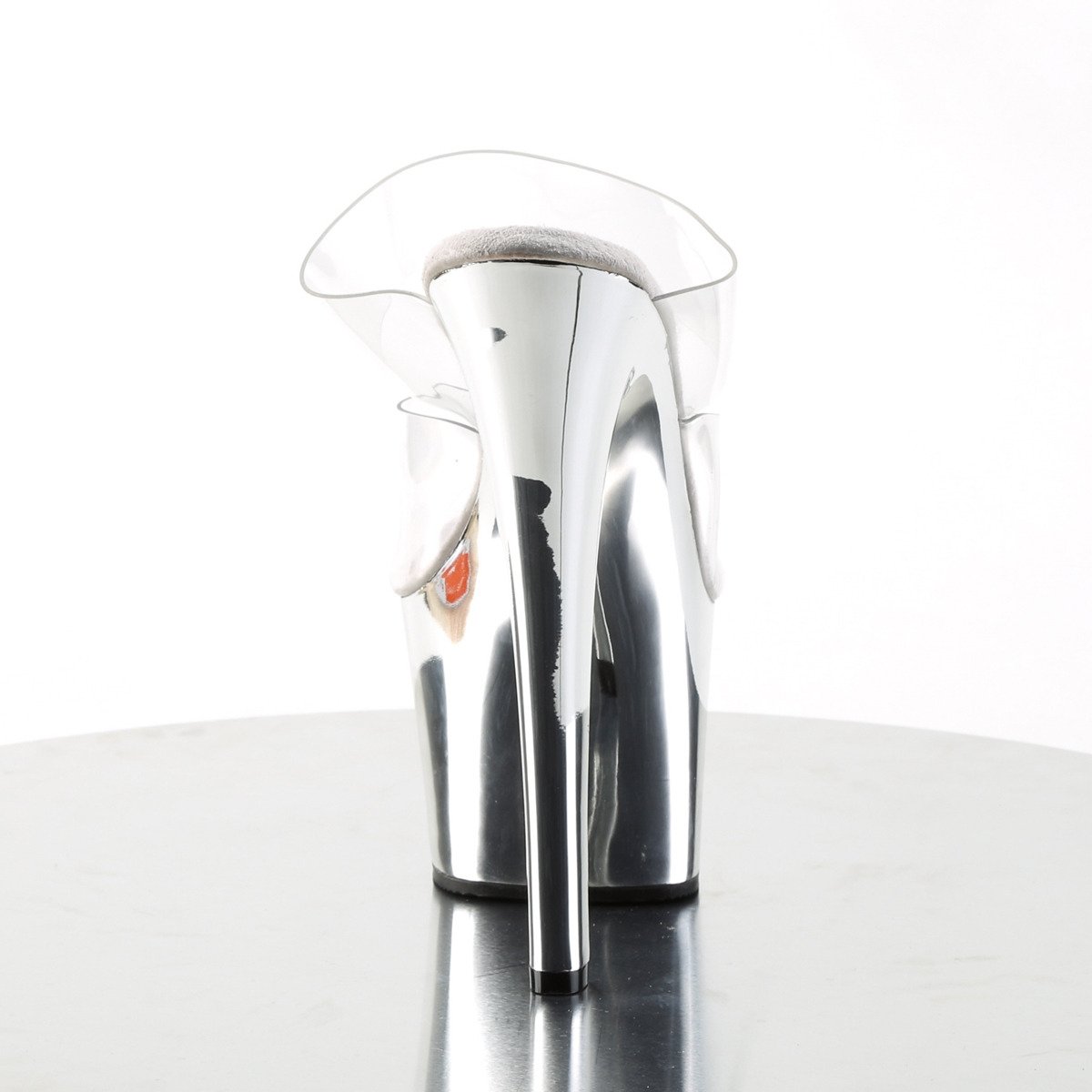 Pleaser Sky-302 C/SCH - Clear High-Platform Sandals