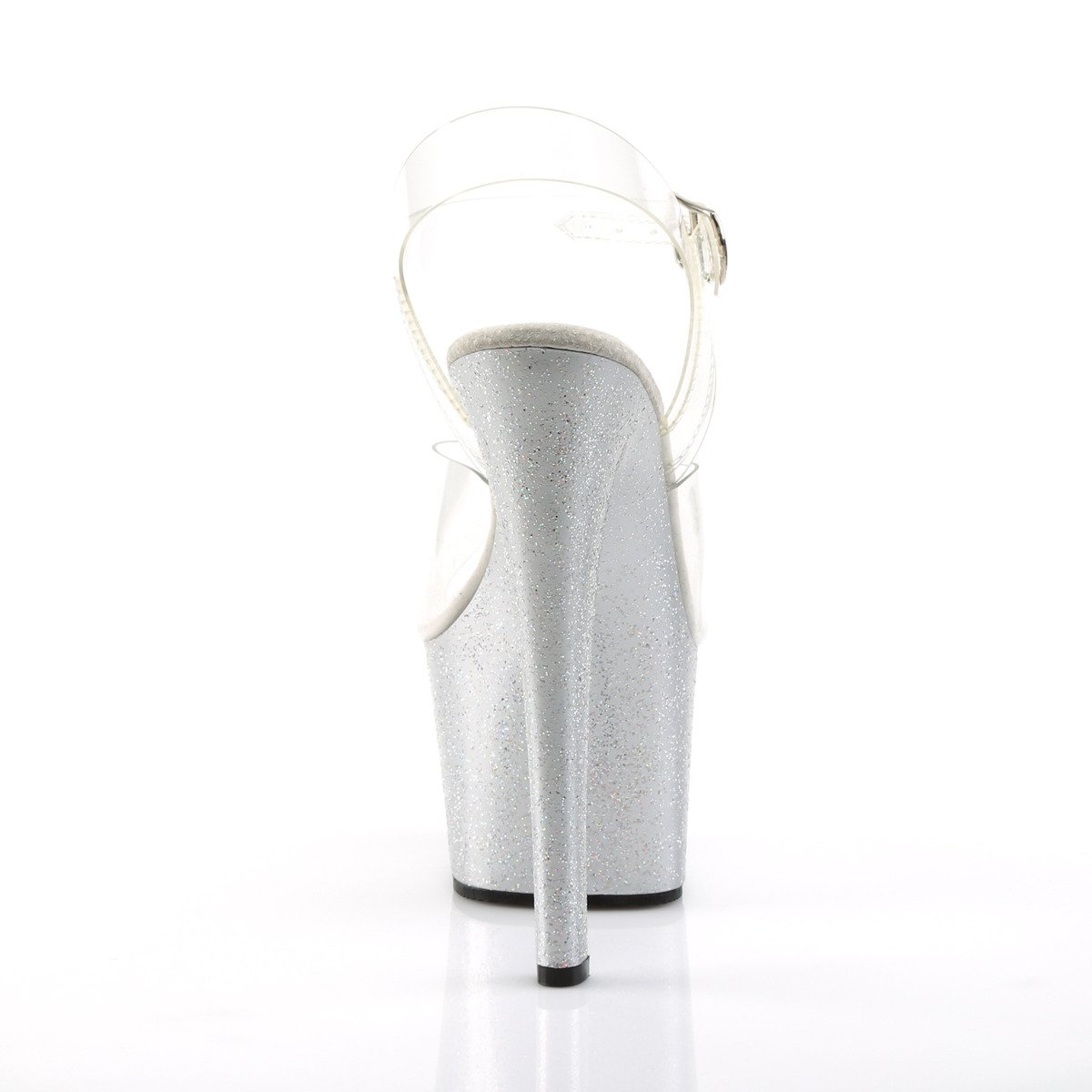 Pleaser Sky-308MG C/S - Clear High-Platform Sandals