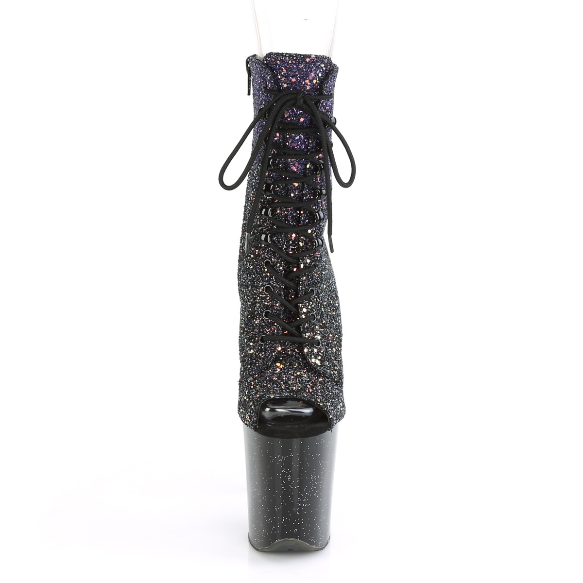Pleaser Flamingo-1021OMBG PPG/B - Violet High-Platform Ankle Boots