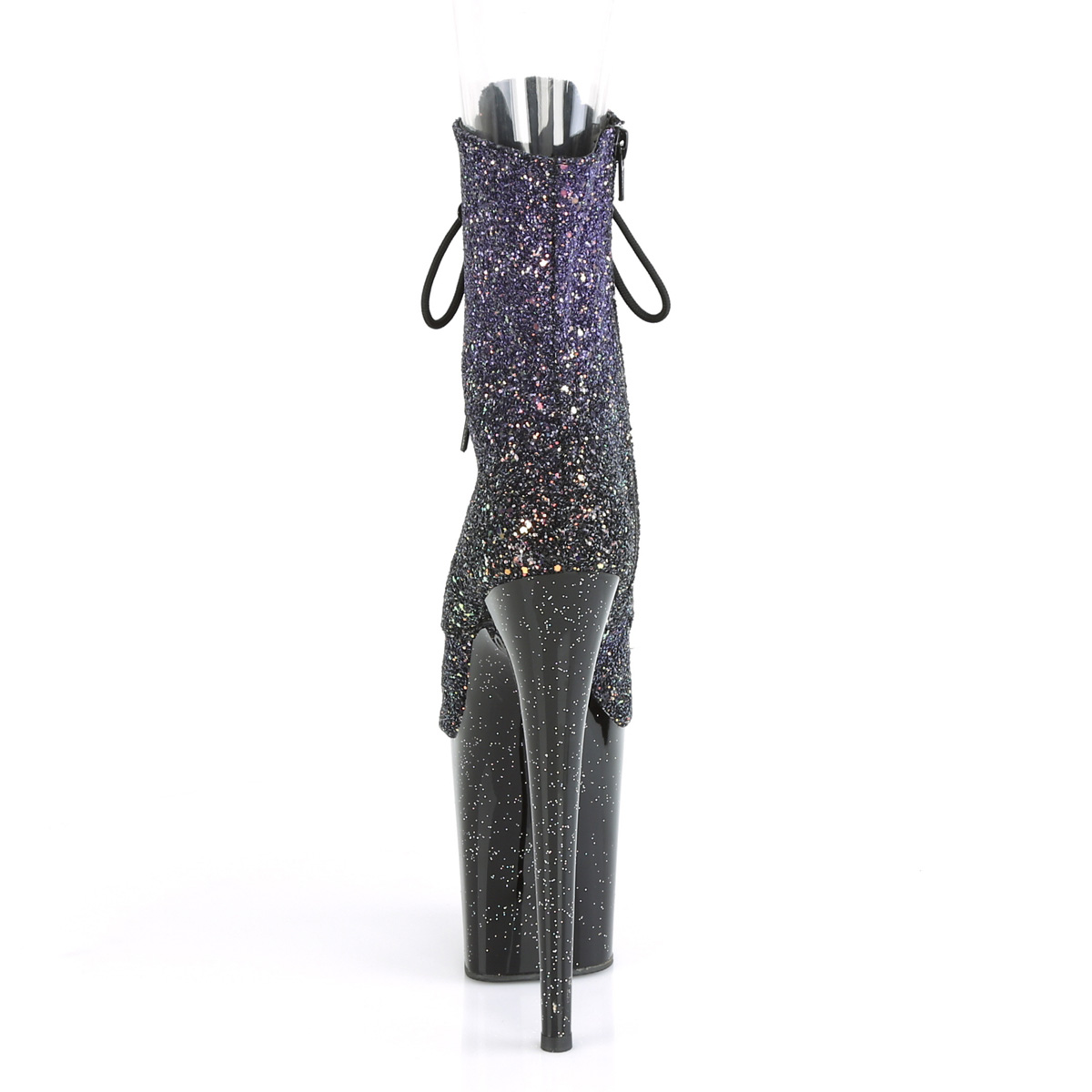 Pleaser Flamingo-1021OMBG PPG/B - Violet High-Platform Ankle Boots