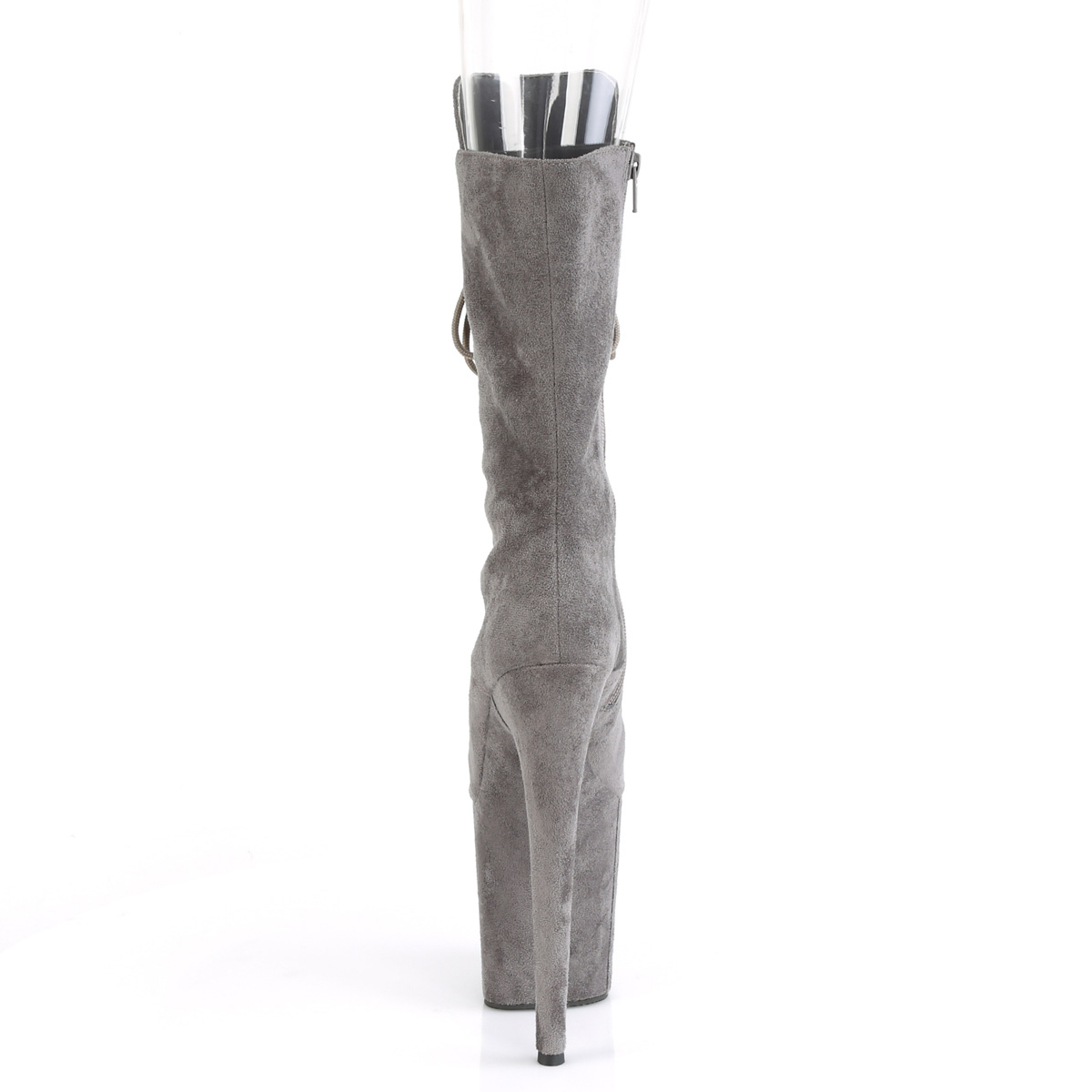 Pleaser Flamingo-1051FS GYFS/M - Grey High-Platform Ankle Boots