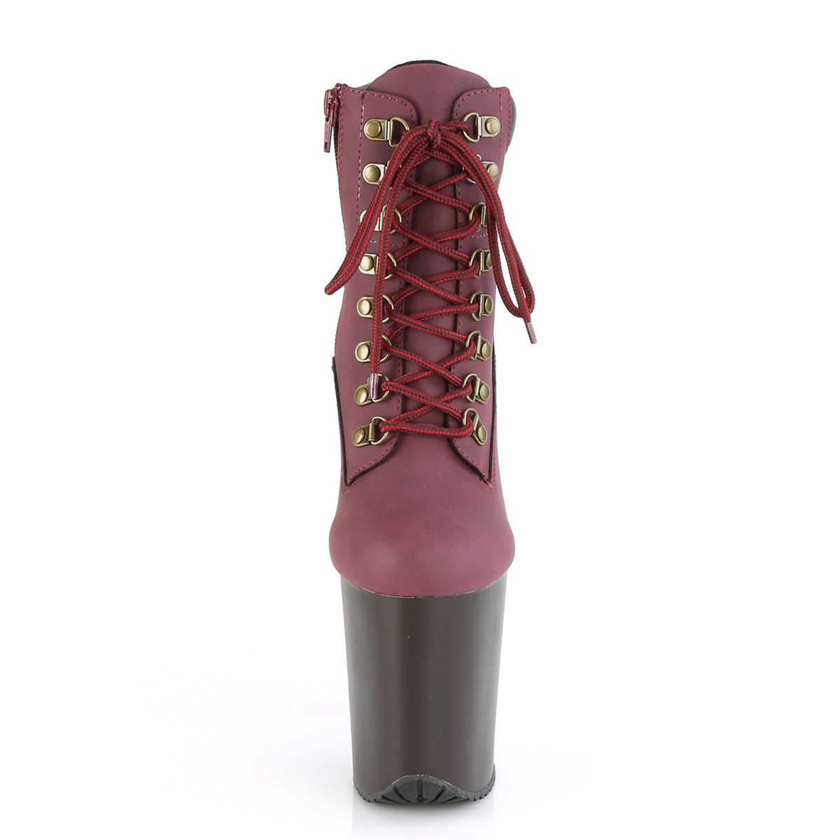 Pleaser Flamingo-800TL-02 BYNB/DB - Violet High-Platform Ankle Boots