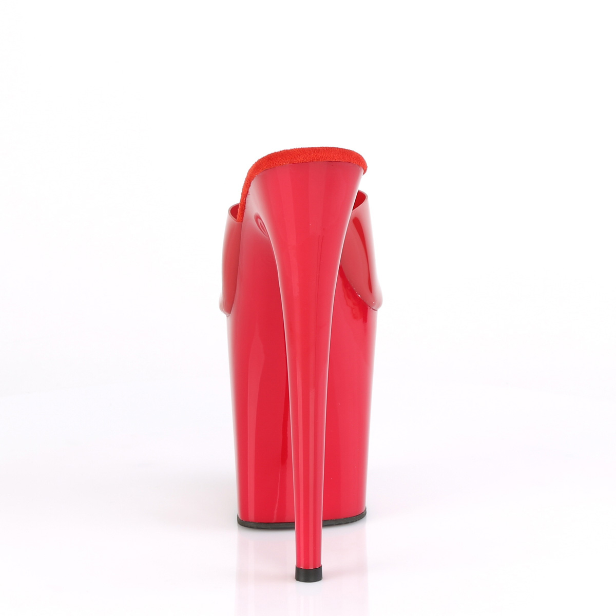Pleaser Flamingo-801N RTPU/M - Red High-Platform Sandals