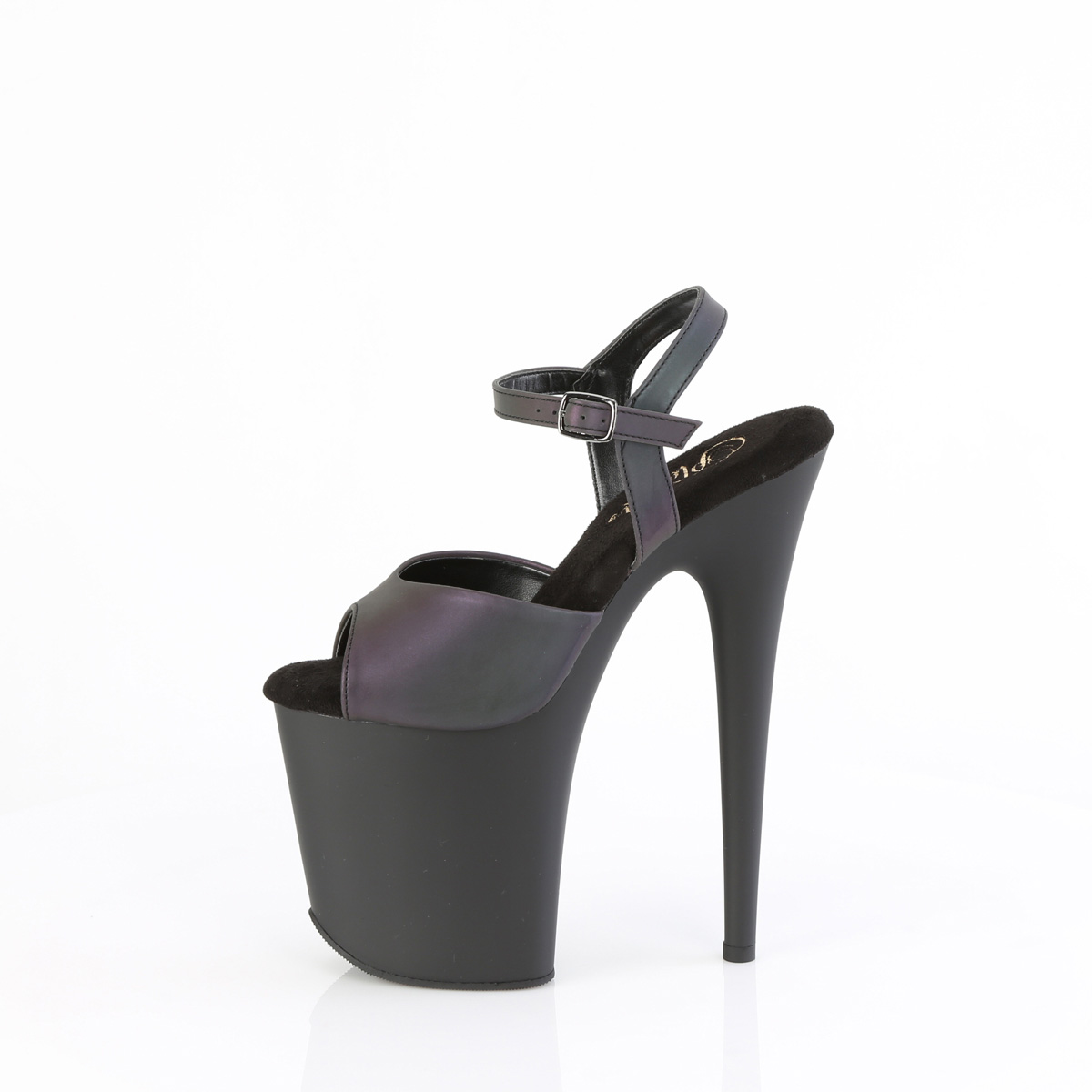 Pleaser Flamingo-809REFL GRNMC/B - Green High-Platform Sandals