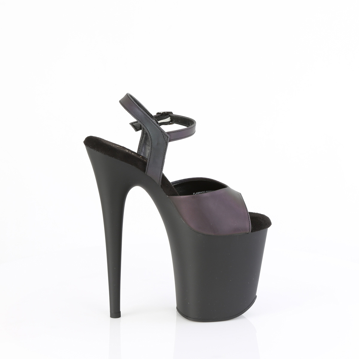 Pleaser Flamingo-809REFL GRNMC/B - Green High-Platform Sandals