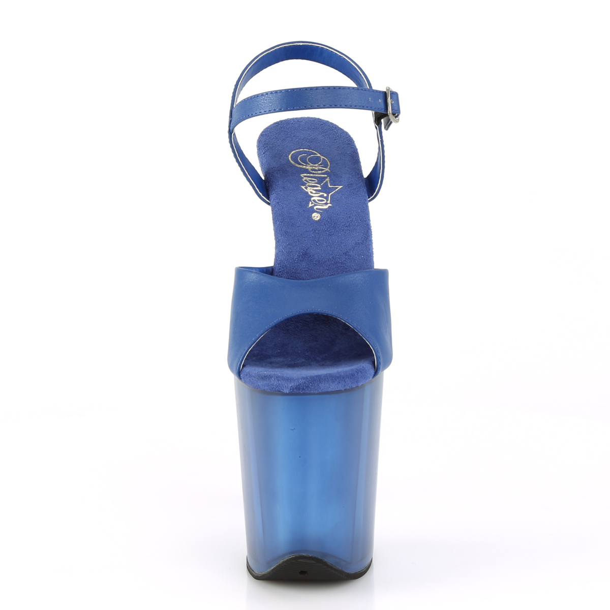 Pleaser Flamingo-809T BLUPU/M - Blue High-Platform Sandals