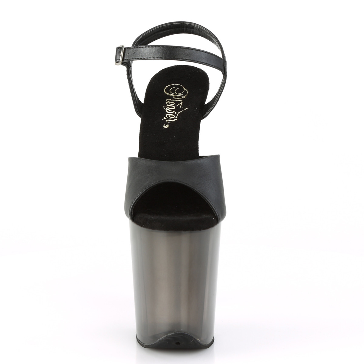 Pleaser Flamingo-809T BPU/M - Black High-Platform Sandals