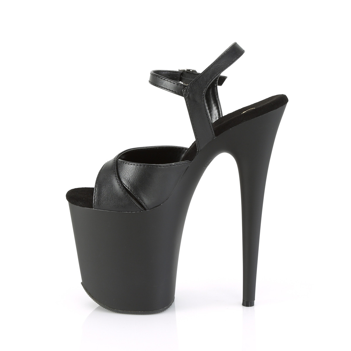 Pleaser Flamingo-816 BPU/M - Black High-Platform Sandals