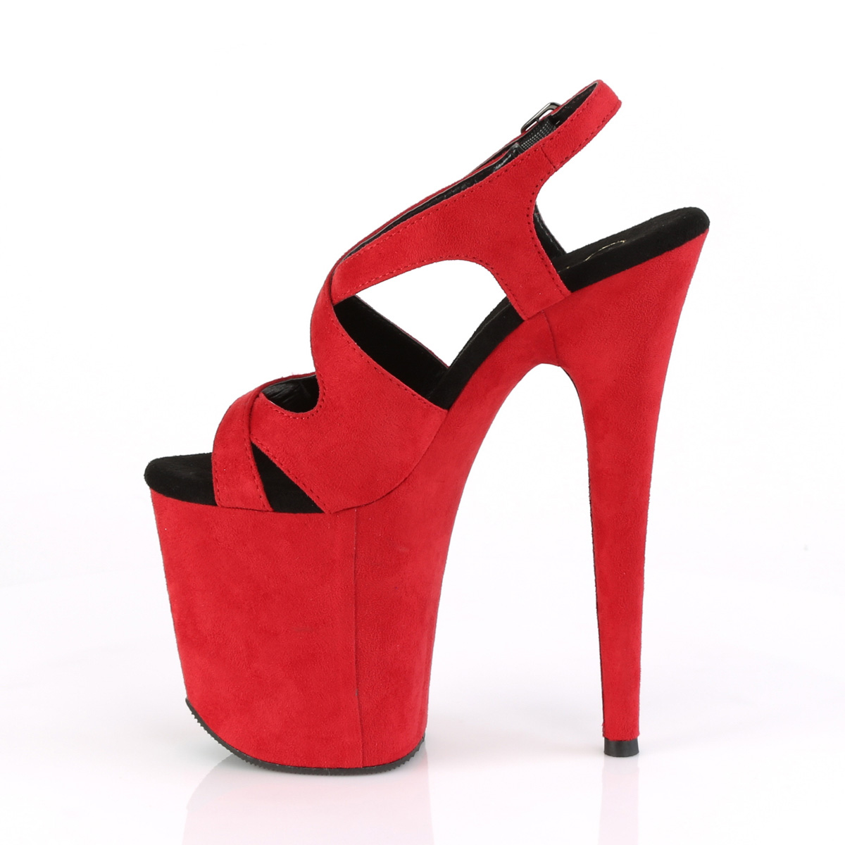 Pleaser Flamingo-831FS RFS/M - Red High-Platform Sandals