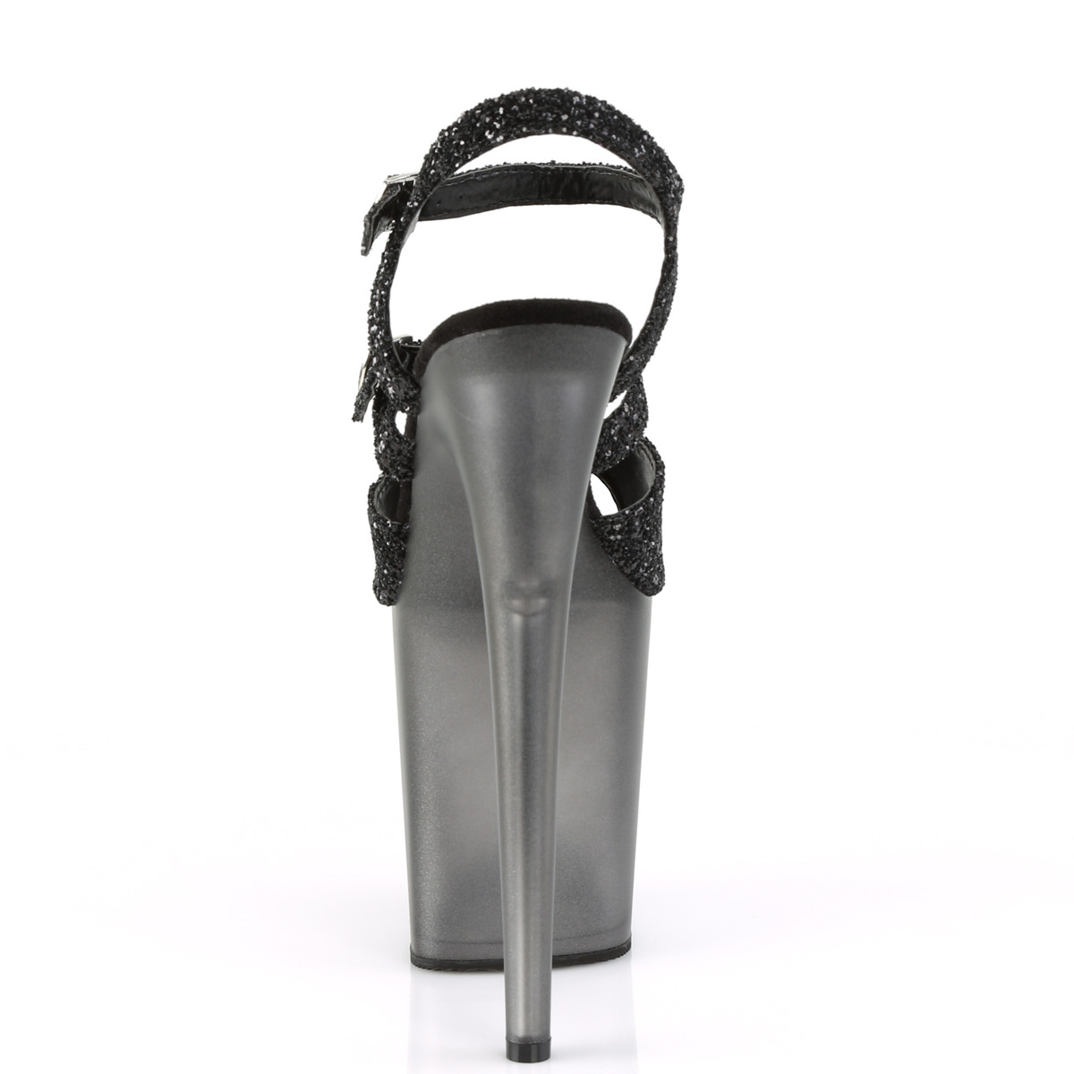 Pleaser Flamingo-874 BG/M - Black High-Platform Sandals