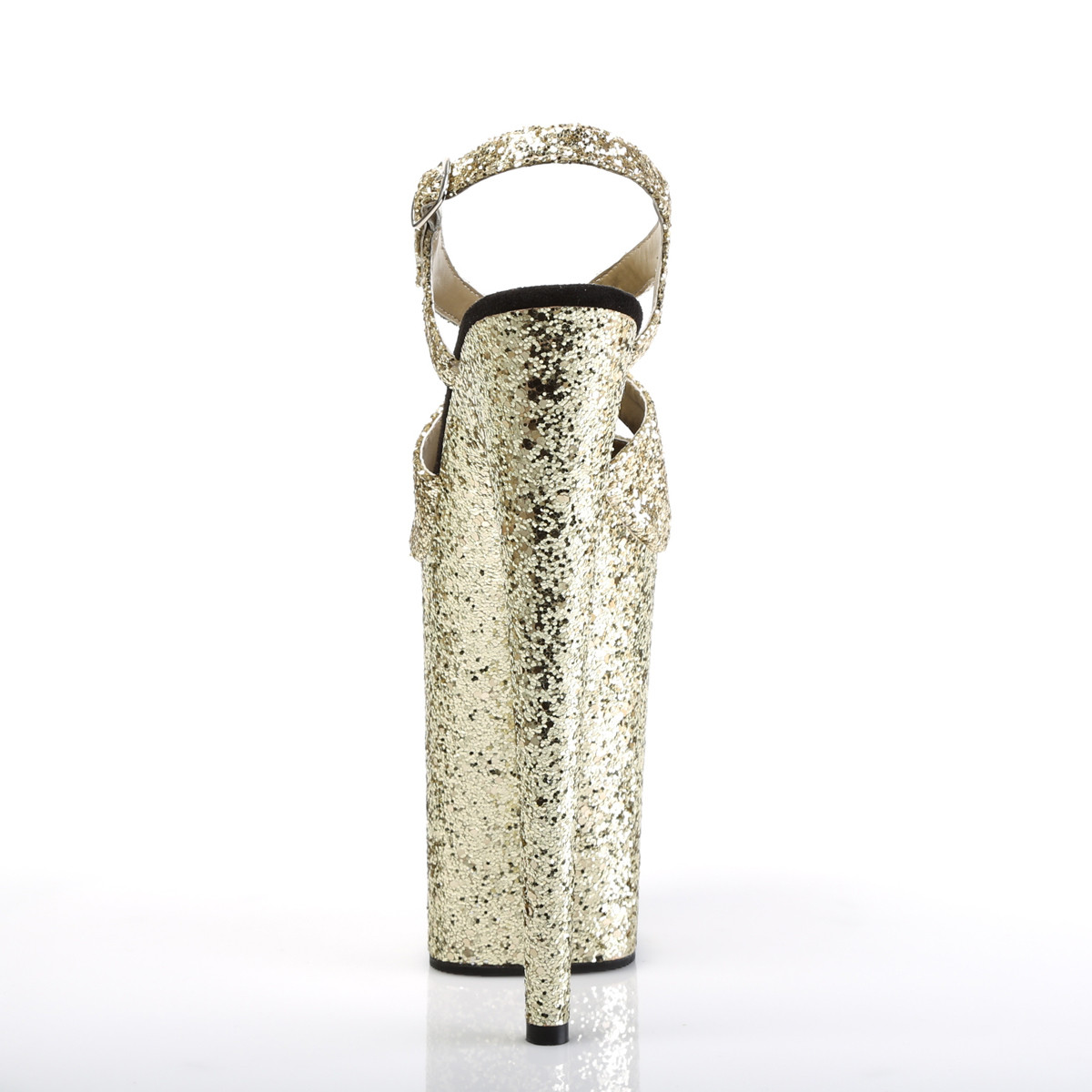 Pleaser Infinity-930LG GG/M - Gold High-Platform Sandals