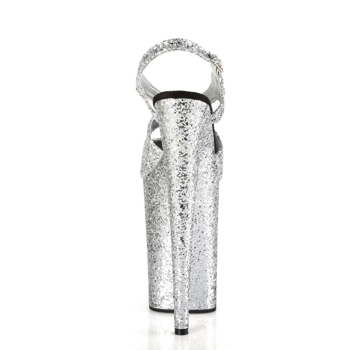 Pleaser Infinity-930LG SG/M - Silver High-Platform Sandals