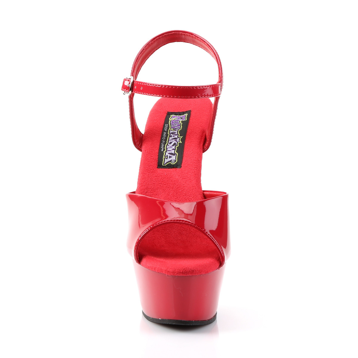 Funtasma Juliet-209 R/M - Shiny Red Platform High-Heel Sandals