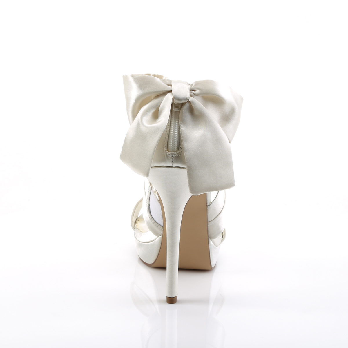 Fabulicious Lumina-29 IVSA - White Heeled Sandals