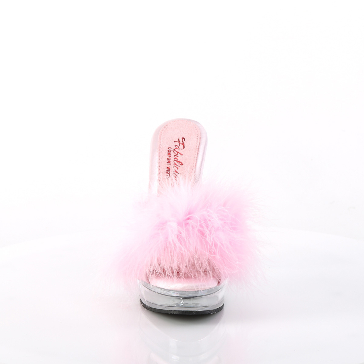 Fabulicious Majesty-501F-8 BPPU/C - Pink High-Heel Slides