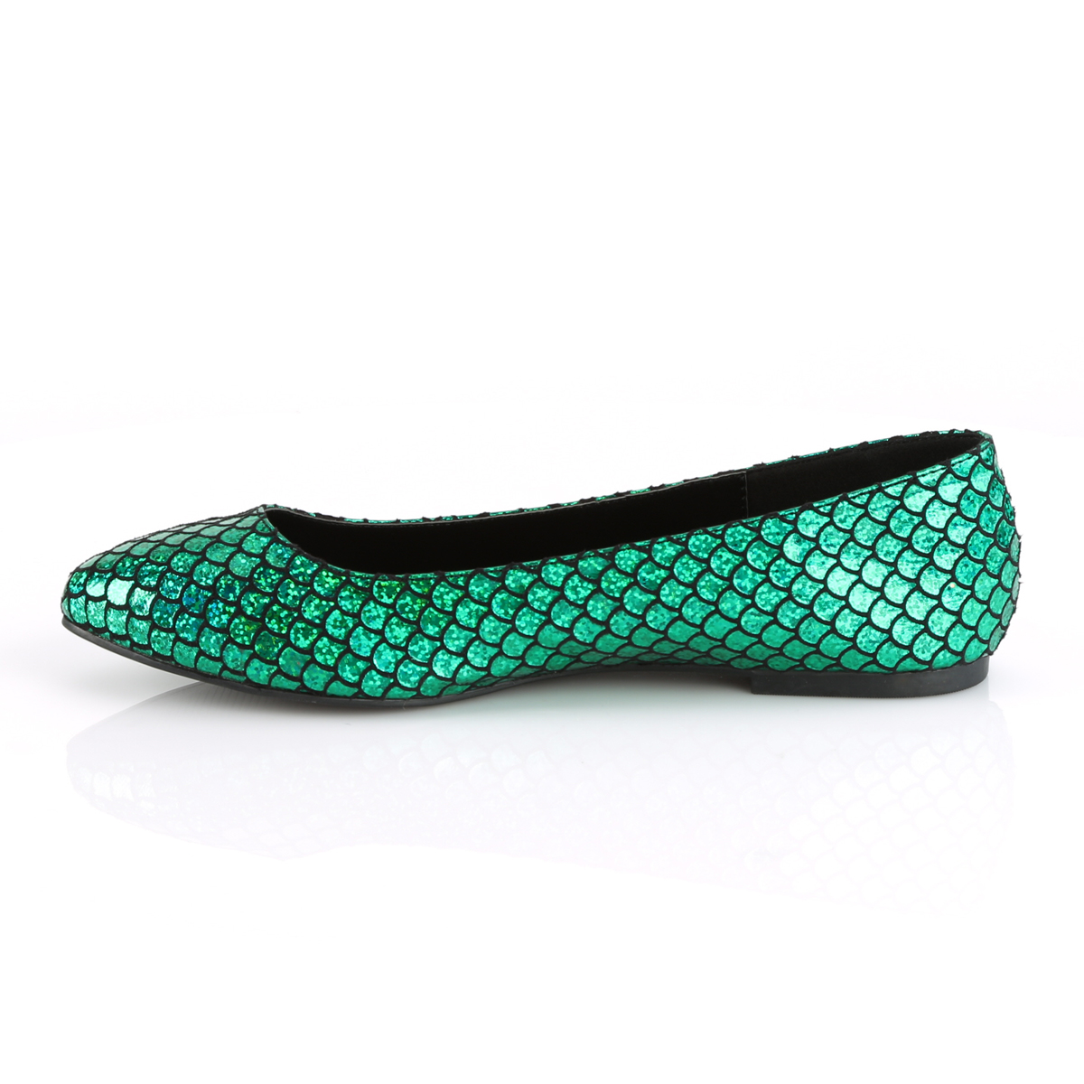 Funtasma Mermaid-21 GNHGPU - Green Ballet Flats