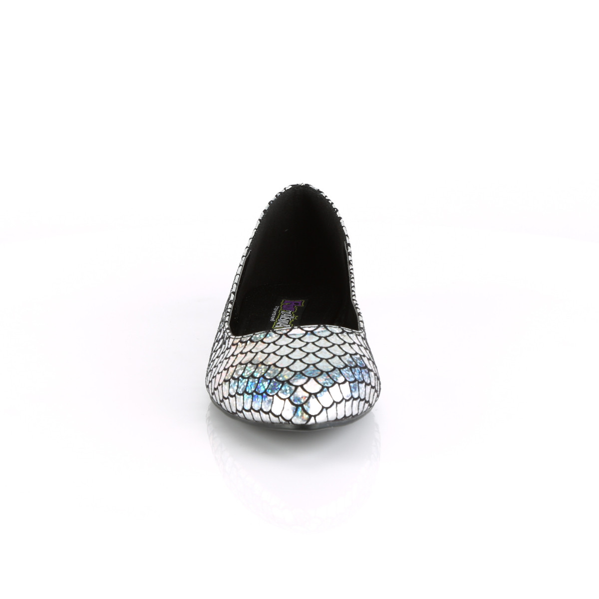 Funtasma Mermaid-21 SHGPU - Silver Ballet Flats