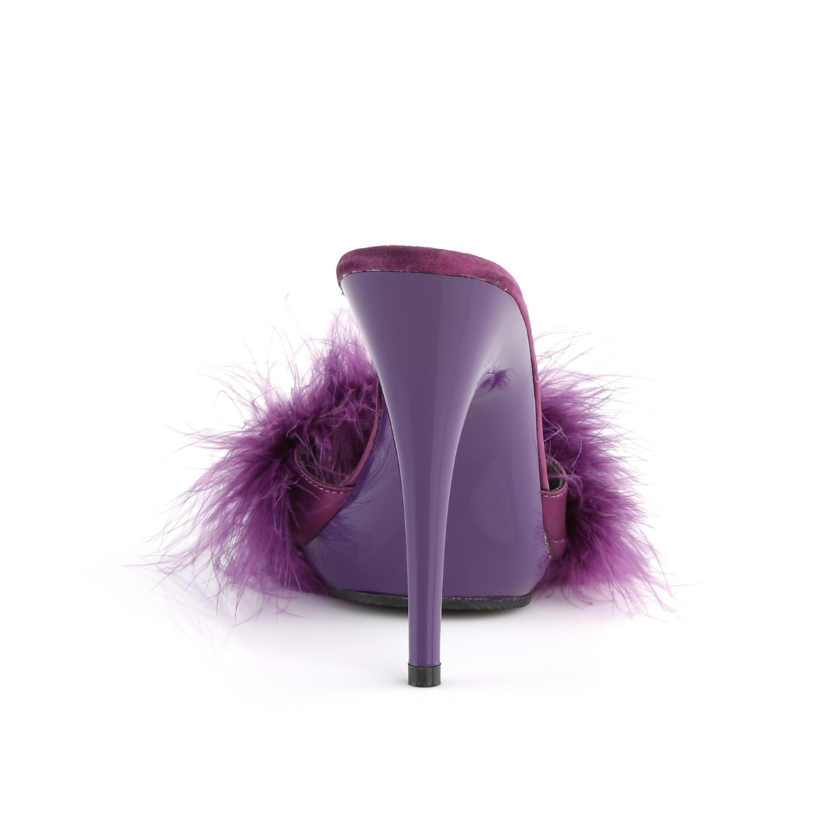 Fabulicious Poise-501F PPSA/M - Violet High-Heel Single Sole Slides