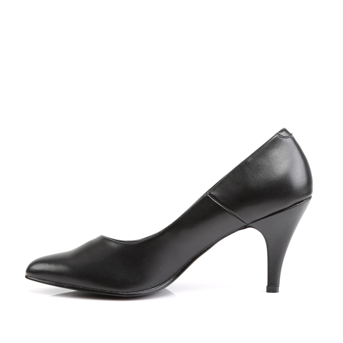 Funtasma Pump-420 B/PU - Black Stilettos