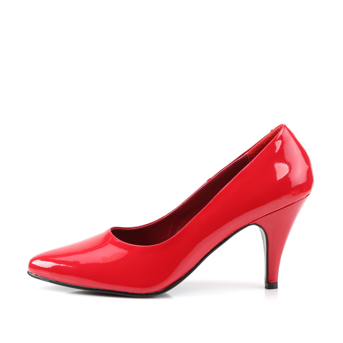 Funtasma Pump-420 R - Shiny Red Stilettos