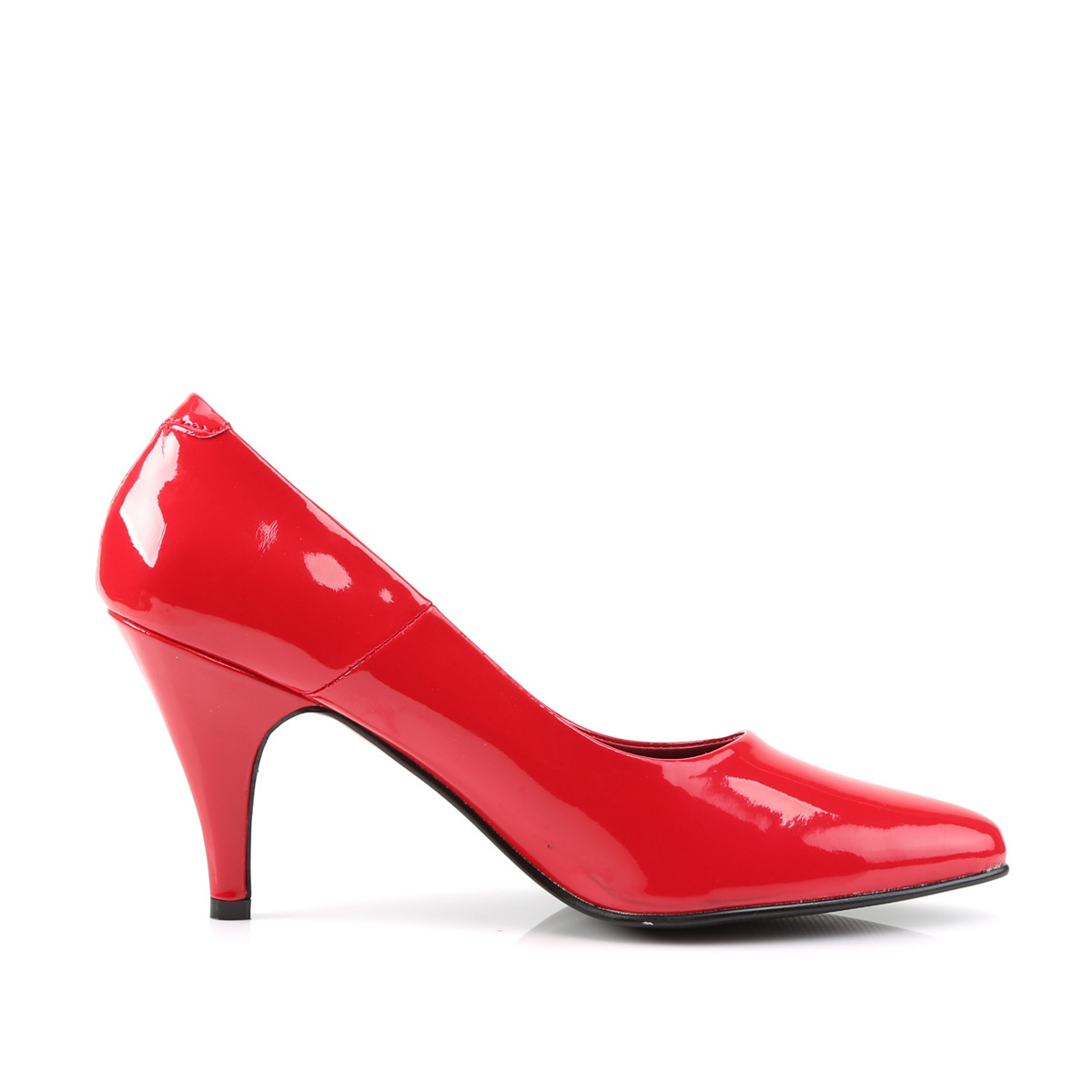 Funtasma Pump-420 R - Shiny Red Stilettos