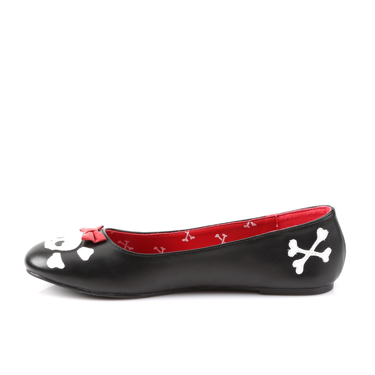 Funtasma Punk-14 B/PU - Black Ballet Flats