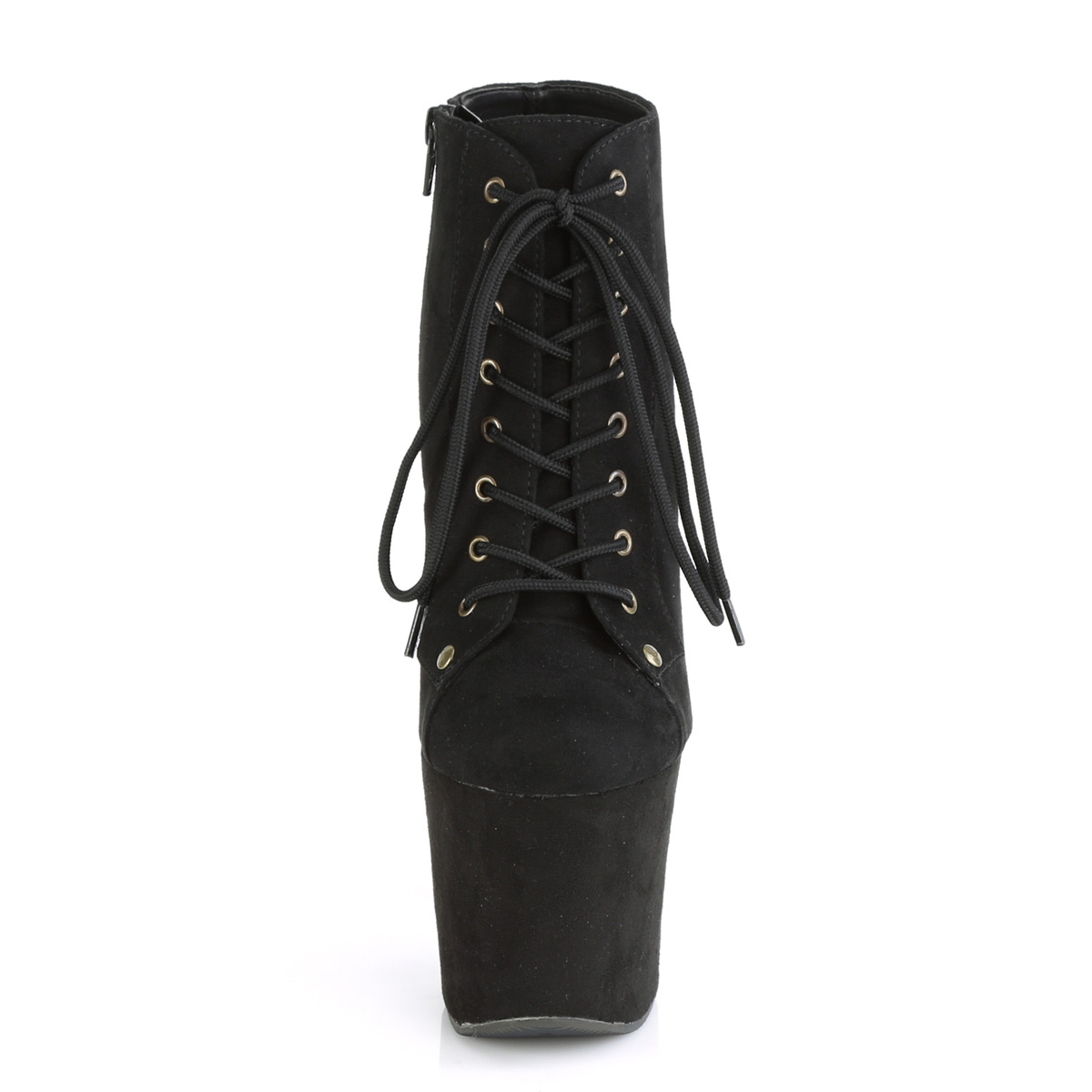 Pleaser Radiant-1005 BFS/M - Black High-Platform Ankle Boots