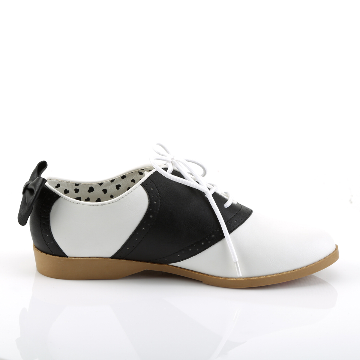 Funtasma Saddle-53 BWPU - Black Shoes