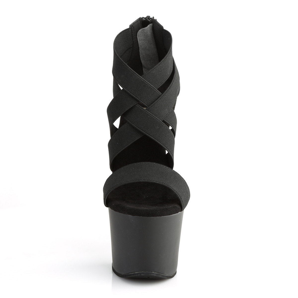 Pleaser Sky-369 BELS/M - Black High-Platform Sandals