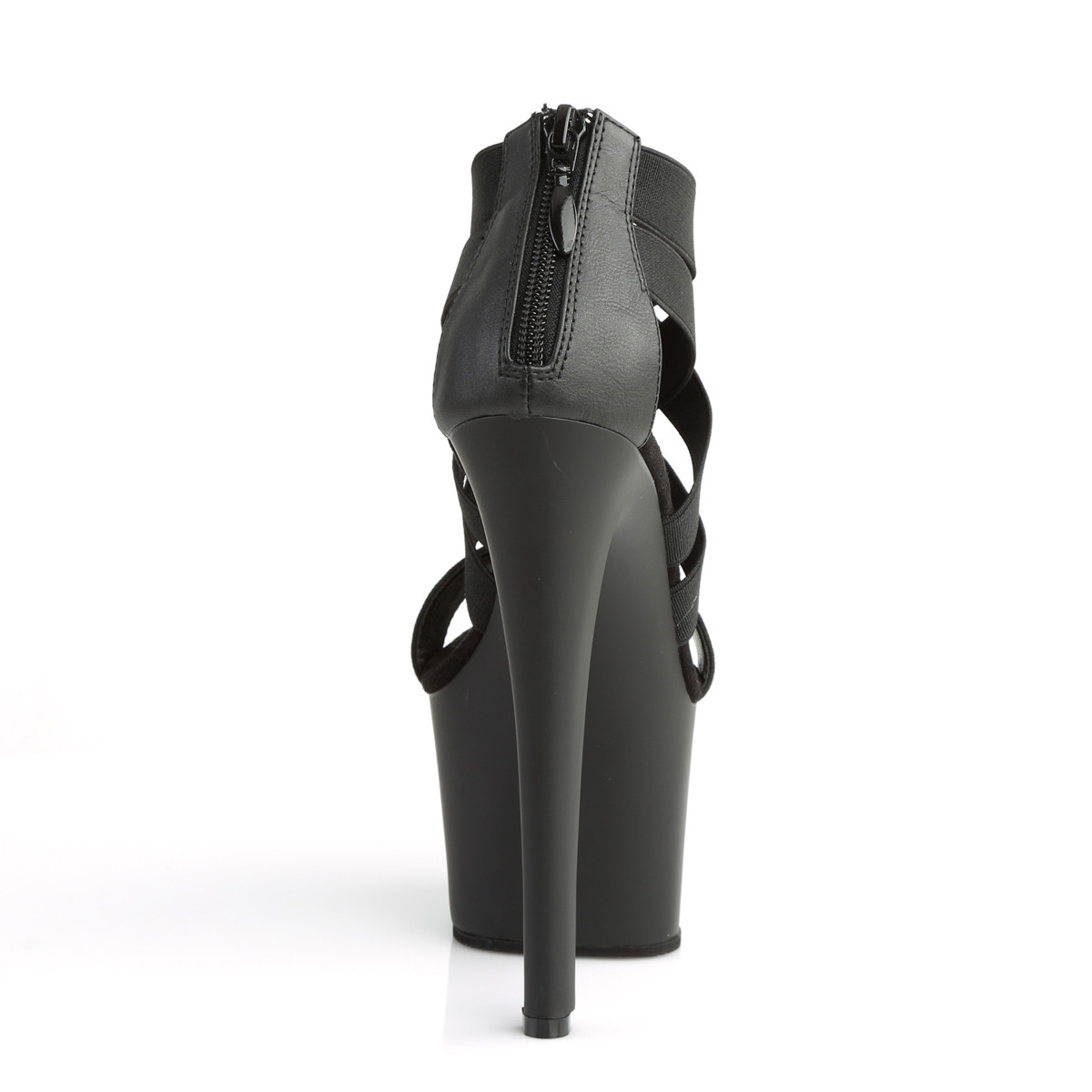 Pleaser Sky-369 BELS/M - Black High-Platform Sandals